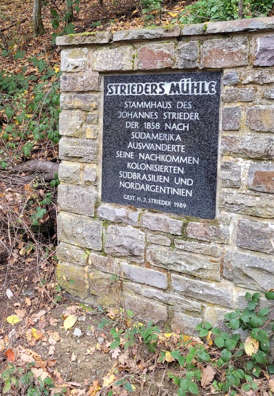 Schild Striedesmühle | © T. Biersch