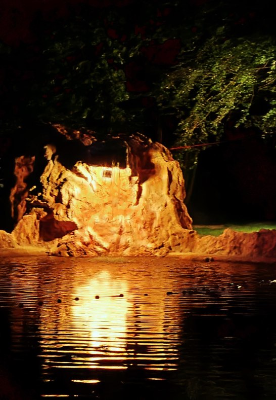 Badeteich bei Nacht | © H. Christ