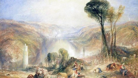 An der Stra&szlig;e nach Urbar (G&uuml;nderodehaus), Blick au | &copy; Agnew's / Bridgeman Images