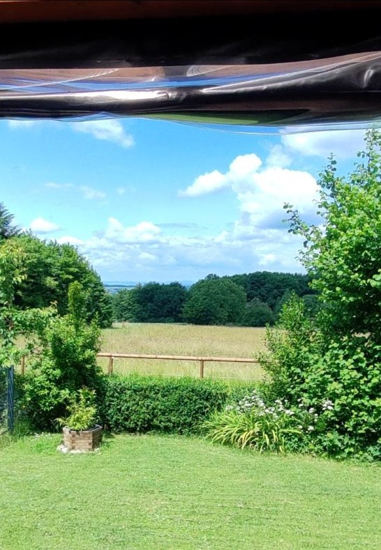 Aussicht aus dem Ferienhaus | © A. Gödert