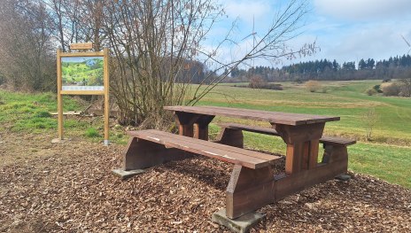 Picknickbank am schwarzen Boor | © T. Biersch