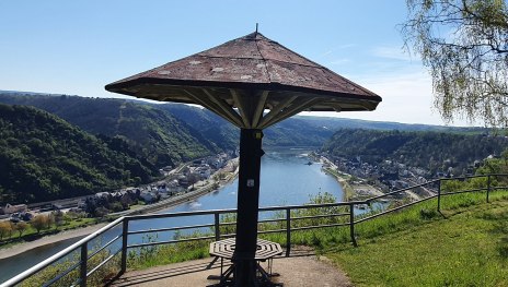 Aussichtspunkt Pilz oberhalb St. Goar | © Ti Hunsrück-Mittelrhein