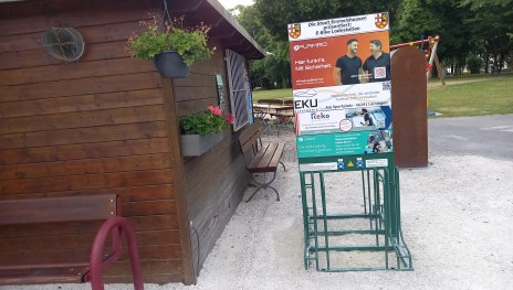 Ladestation f&uuml;r E-Bikes | &copy; C. Vogt