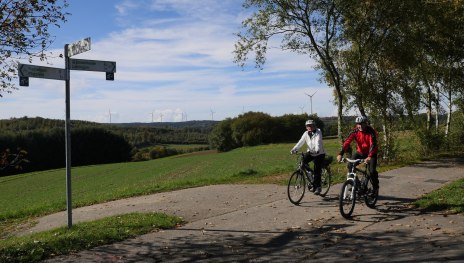 Claudia und Bernhard auf R&auml;dern | &copy; Bernhard Vogt