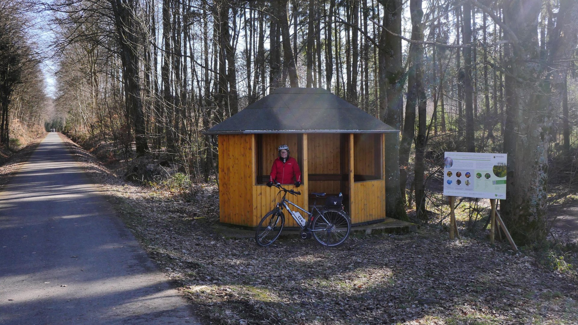 Hütte bei Hausbay am Radweg | © B. Vogt Hütte bei Hausbay am Radweg | © B. Vogt