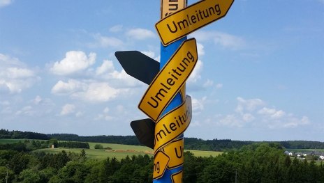 Umleitung | © TI Hunsrück-Mittelrhein