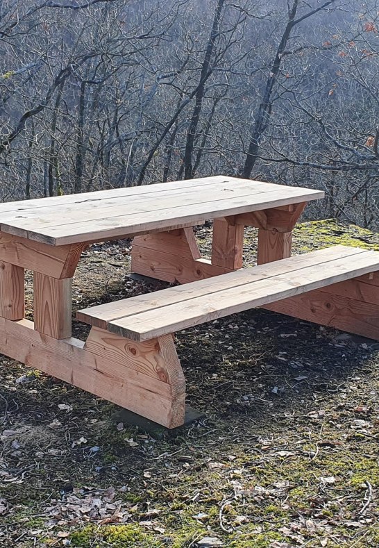 Picknickbank auf der Kieslei | © T. Biersch Picknickbank auf der Kieslei | © T. Biersch